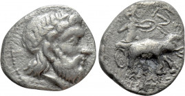 SELEUKID KINGDOM. Seleukos I Nikator (312-281 BC). Hemidrachm. Aï Khanoum