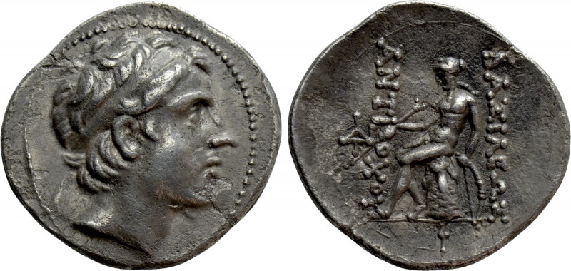 SELEUKID KINGDOM. Antiochos III 'the Great' (222-187 BC). Drachm. Antioch. 

O...