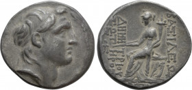 SELEUKID KINGDOM. Demetrios I Soter (162-150 BC). Tetradrachm. Antioch. Dated SE 161 ? (152/1 BC)