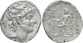 SELEUKID KINGDOM. Alexander II Zabinas (128-122 BC). Tetradrachm. Antioch on the Orontes