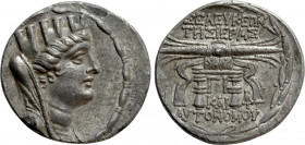 SELEUKIS & PIERIA. Seleukeia Pieria. Tetradrachm (105/4-83/2 BC). Dated CY 13 (97/96 BC)