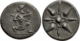 ACHAEMENID EMPIRE. Uncertain. Diobol (?)  (Circa 500-400 BC)