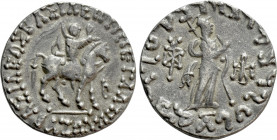 INDO-SKYTHIANS. Azes (Circa 58-12 BC). Tetradrachm