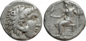 PTOLEMAIC KINGS OF EGYPT. Ptolemy I Soter (As satrap, 323-305 BC). Tetradrachm. Arados. Struck in the name and types of Alexander III 'the Great' of M...