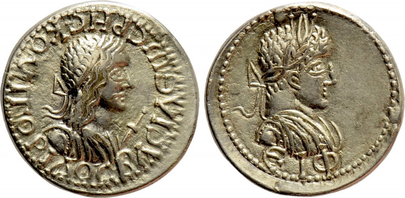 KINGS OF BOSPORUS. Rhescuporis II with Elagabalus (211/2-226/7). EL Stater. Date...