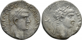 KINGS OF PONTOS. Polemo II (37/8-41). Drachm. Dated RY 20 (57/8 AD)