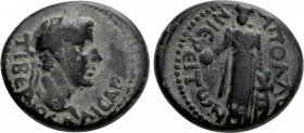 LYDIA. Apollonoshieron. Tiberius (14-37). Ae