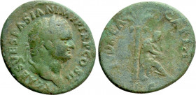 TITUS (Caesar 69-79). As. Rome. "Judaea Capta" commemorative
