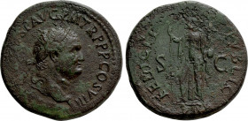 TITUS (79-81). Sestertius. Rome