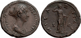 FAUSTINA II (Augusta, 147-175). As. Rome