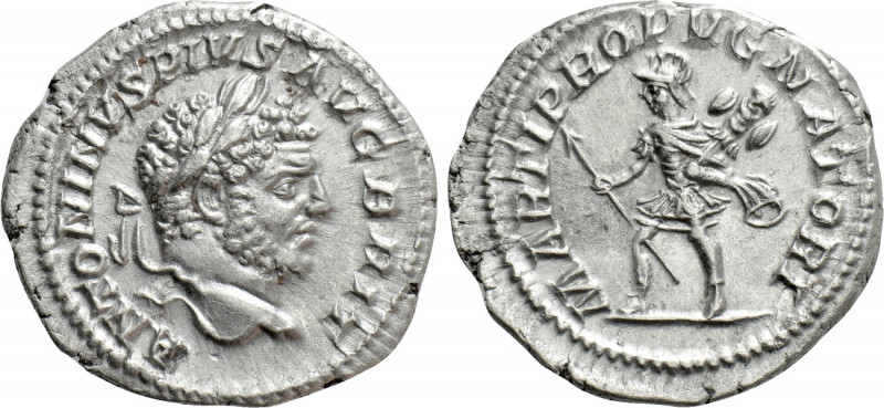 CARACALLA (198-211). Denarius. Rome. 

Obv: ANTONINVS PIVS AVG BRIT. 
Laureat...