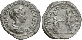 PLAUTILLA (Augusta, 202-205). Denarius. Rome