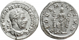 MACRINUS (217-218). Denarius. Rome