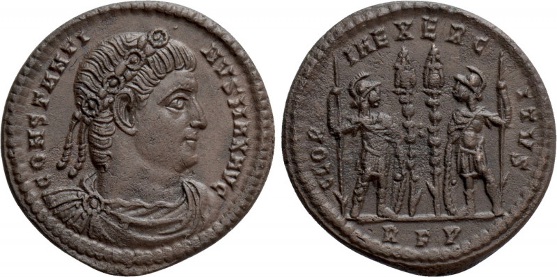 CONSTANTINE I 'THE GREAT' (307/10-337). Follis. Rome. 

Obv: CONSTANTINVS MAX ...