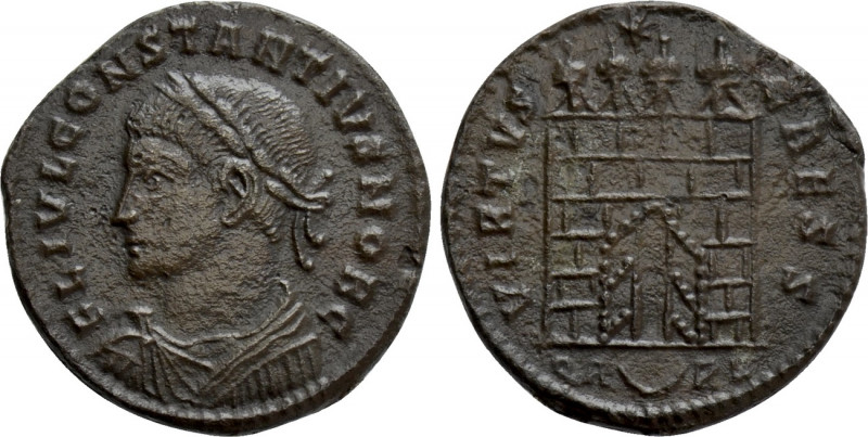 CONSTANTIUS II (Caesar, 324-337). Follis. Arelate. 

Obv: FL IVL CONSTANTIVS N...