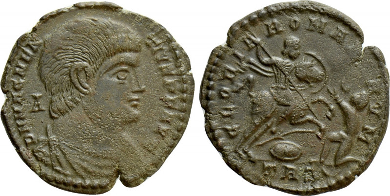 MAGNENTIUS (350-353). Ae. Treveri. 

Obv: D N MAGNENTIVS P F AVG. 
Bare-heade...