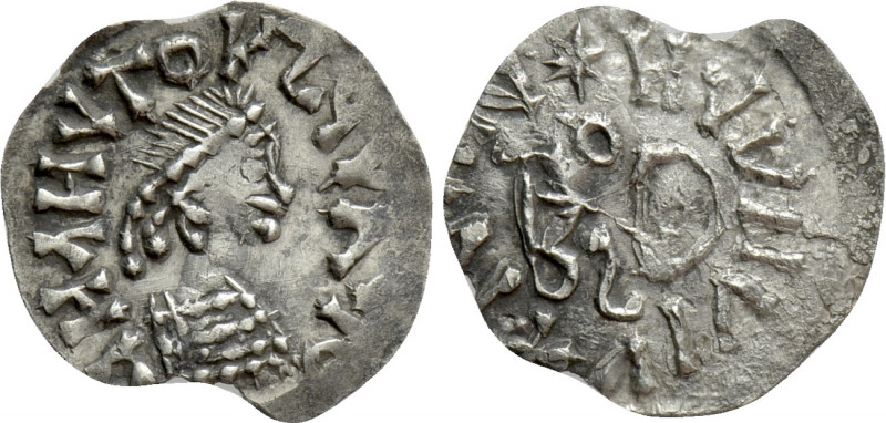 GEPIDS. In the name of Anastasius I (491-518). Quarter Siliqua. Sirmium. 

Obv...