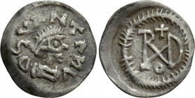 GEPIDS. In the name of Justin I (518-527). Quarter Siliqua. Sirmium