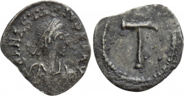 ANASTASIUS I (491-518). Half Siliqua - 300 Nummi. Uncertain mint
