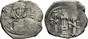 CONSTANTINE IV POGONATUS with HERACLIUS and TIBERIUS (668-685). Hexagram. Constantinople