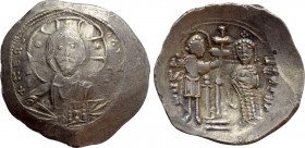 ALEXIUS I COMNENUS (1081-1118). EL or AR Histamenon Nomisma. Thessalonica