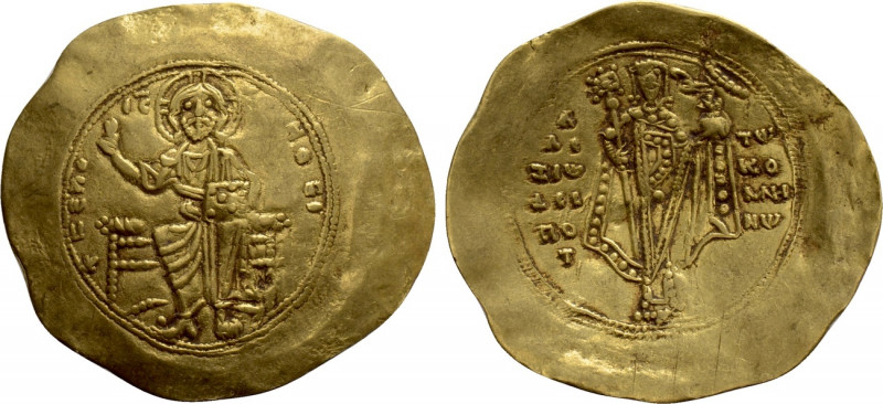 ALEXIUS I COMNENUS (1081-1118). GOLD Hyperpyron. Constantinople. 

Obv: + KЄ R...