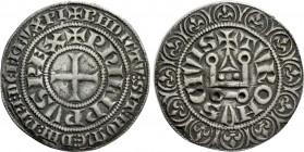 FRANCE. Philip III (1270-1285) or Philip IV (1285-1314). Gros Tournois