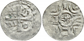 GERMANY. Uncertain area in North-East. Anonymous Denar (11th century). Uncertain mint