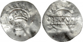NETHERLANDS. Friesland. Bruno III van Brunswijk (1038-1057). Denar. Uncertain imitative mint