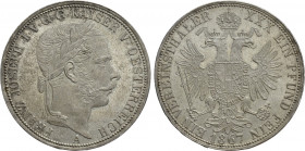 AUSTRIAN EMPIRE. Franz Joseph I (1848-1916). Vereinstaler / 1 1/2 Gulden (1867-A). Vienna