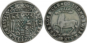 GERMANY. Stolberg-Wernigerode. Ernst and Ludwig Christian (1672-1710). 1/3 Thaler (1673-IB)