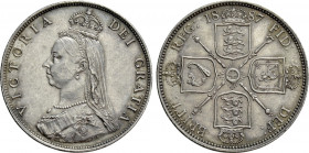 GREAT BRITAIN. Victoria (1837-1901). Florin (1887). Jubilee coinage
