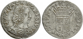 ITALY. Papal States. Alexander VII (1655-1667). Luigino (1667). Avignon