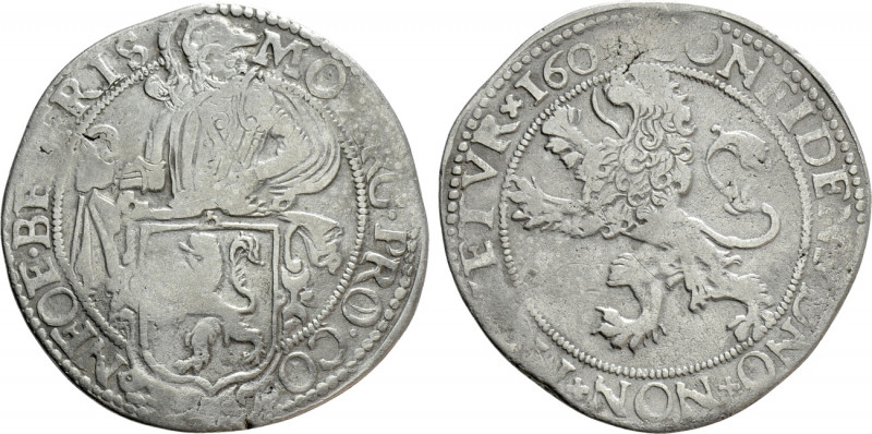 NETHERLANDS. Friesland. Lion Dollar or Leeuwendaalder (1608). 

Obv: CONFIDENS...