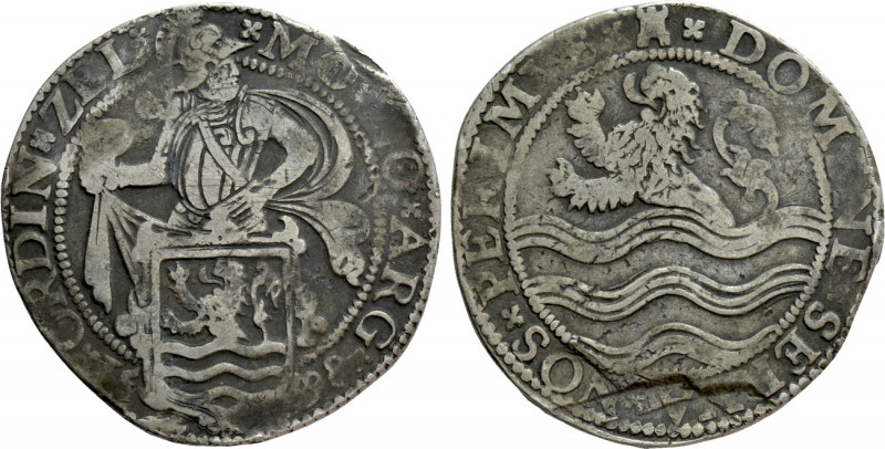 NETHERLANDS. Zeeland. Lion Dollar or Leeuwendaalder (1598). 

Obv: MO NO ARG O...