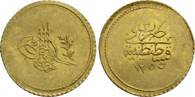 Ottoman Empire. Abdul Mejid (AH 1255-1277 / AD 1838-1861). GOLD Memduhiye Altin....
