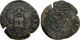 SPAIN. Ferdinand V and Isabella I (1474-1504). 2 Maravedis. Cuenca