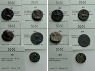 5 Roman and Greek Coins
