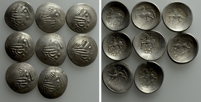 8 Celtic Tetradrachms. 

Obv: .
Rev: .

. 

Condition: See picture.

We...