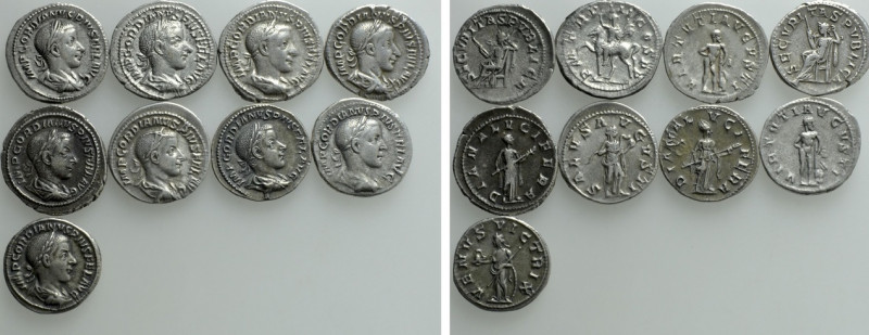 9 Denarii of Gordianus III. 

Obv: .
Rev: .

. 

Condition: See picture....