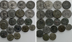 19 Late Roman Coins