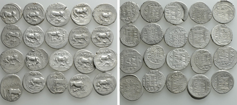 20 Drachms of Illyria. 

Obv: .
Rev: .

. 

Condition: See picture.

We...