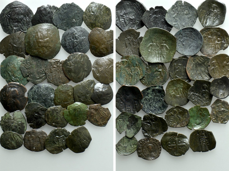 20 Byzantine Coins. Attractive Quality. 

Obv: .
Rev: .

. 

Condition: S...