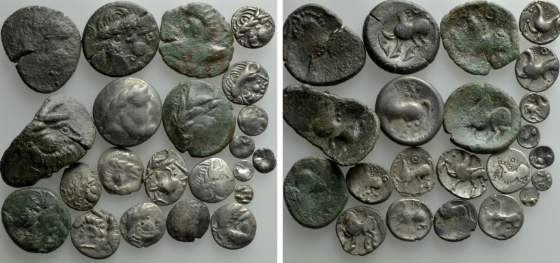 22 Celtic Coins. 

Obv: .
Rev: .

. 

Condition: See picture.

Weight: ...