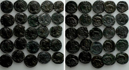 25 Folles; URBS ROMA and CONSTANTINOPOLIS Type