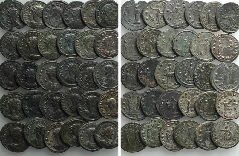 30 Antoniniani. 

Obv: .
Rev: .

. 

Condition: See picture.

Weight: g...