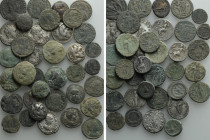 Circa 36 Greek and Roman Coins