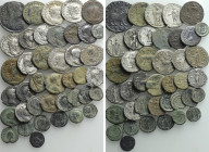 Circa 40 Roman Coins; Clodius Albinus etc