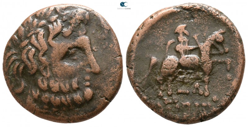 Eastern Europe. Imitations of Philip II of Macedon circa 300-200 BC. Bronze AE
...