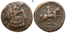Eastern Europe. Imitations of Philip II of Macedon circa 300-200 BC. Bronze AE